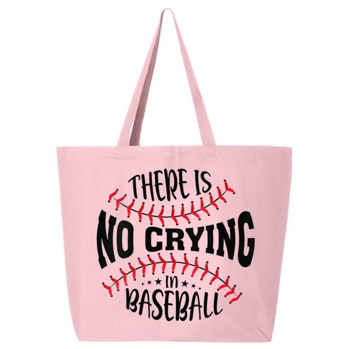 There Is No Crying In Baseball 25L Jumbo Tote