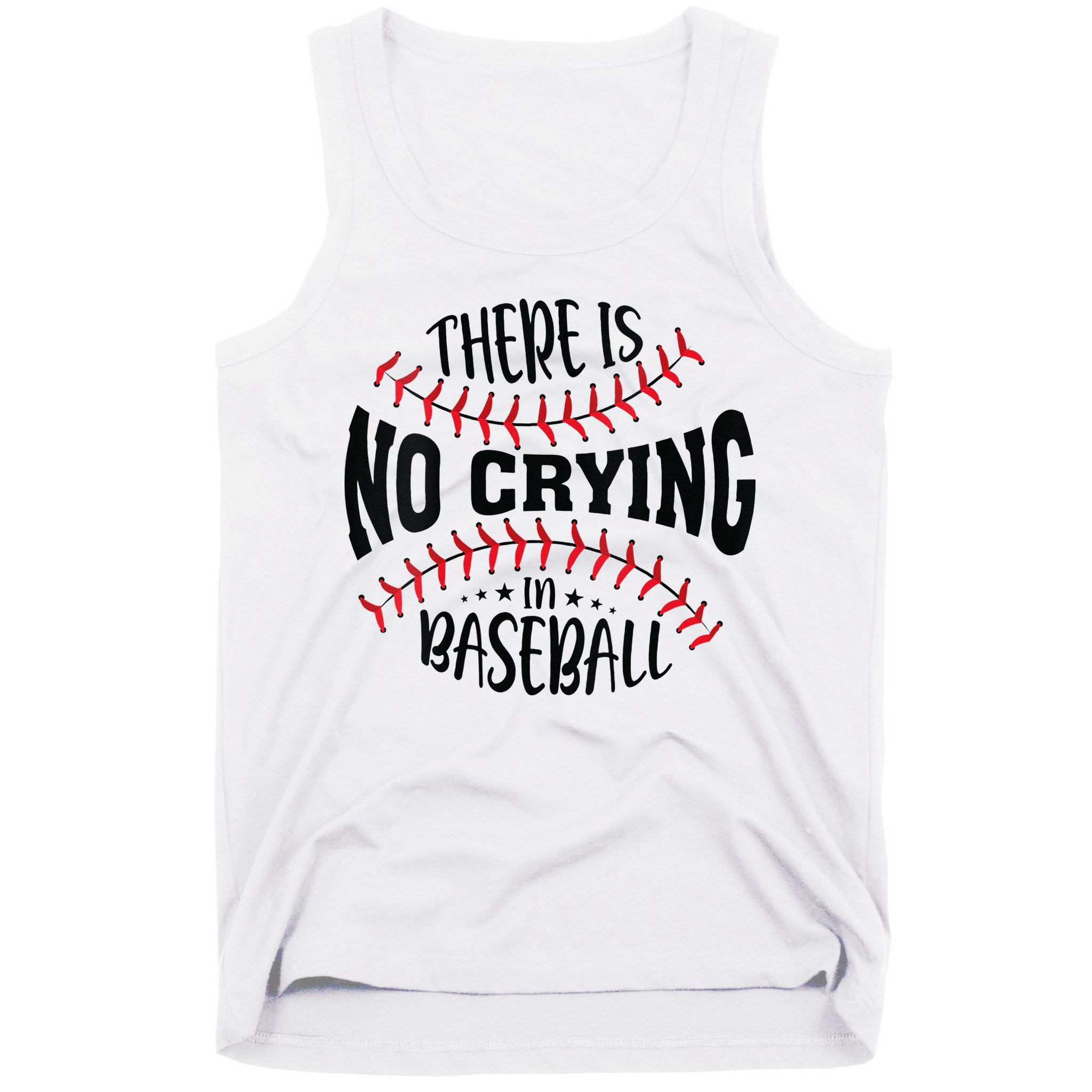 There Is No Crying In Baseball Tank Top