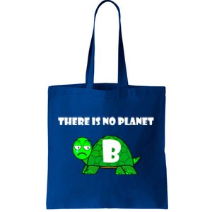 There Is No Planet B Rescue Turtle Save Our Planet Gift Tote Bag