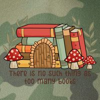There Is No Such Thing As Too Many Books Gift For Reading Books Legacy Tie Dye Trucker Hat
