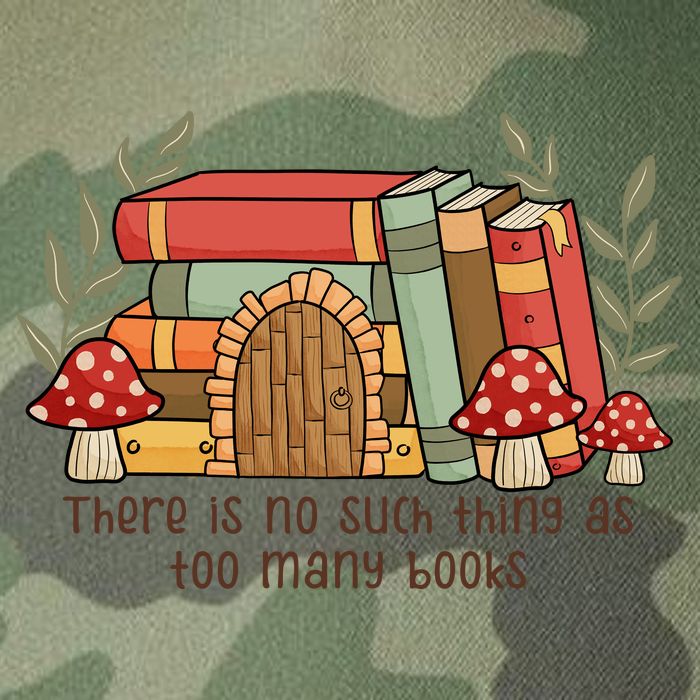 There Is No Such Thing As Too Many Books Gift For Reading Books Legacy Tie Dye Trucker Hat