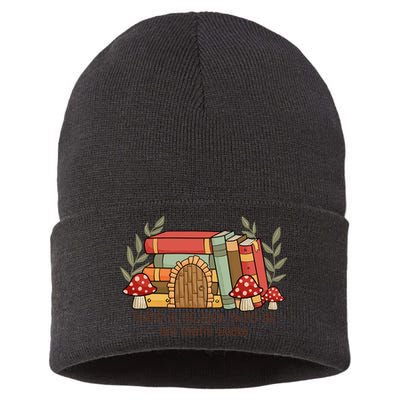 There Is No Such Thing As Too Many Books Gift For Reading Books Sustainable Knit Beanie