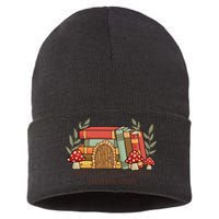 There Is No Such Thing As Too Many Books Gift For Reading Books Sustainable Knit Beanie