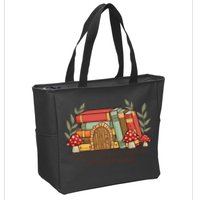 There Is No Such Thing As Too Many Books Gift For Reading Books Zip Tote Bag