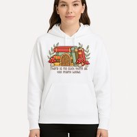 There Is No Such Thing As Too Many Books Gift For Reading Books Hoodie