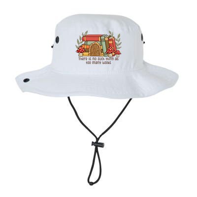 There Is No Such Thing As Too Many Books Gift For Reading Books Bucket Hat