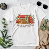 There Is No Such Thing As Too Many Books Gift For Reading Books Premium T-Shirt