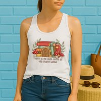 There Is No Such Thing As Too Many Books Gift For Reading Books Womens Tank Top