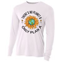 There Is No Planet B Only Plan A Earth Day Save The Planet Gift Idea Cooling Performance Long Sleeve Crew