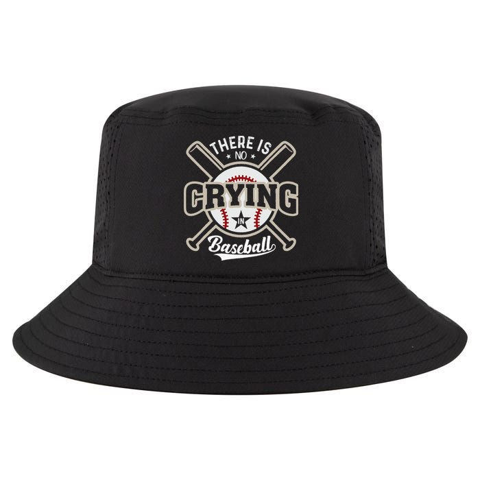 There Is No Crying In Baseball Cool Comfort Performance Bucket Hat