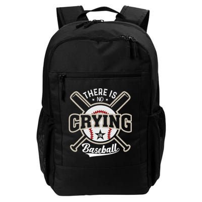 There Is No Crying In Baseball Backpack