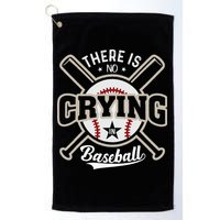 There Is No Crying In Baseball Golf Towel