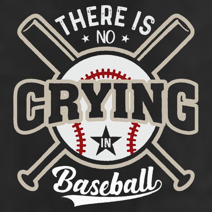 There Is No Crying In Baseball Golf Towel
