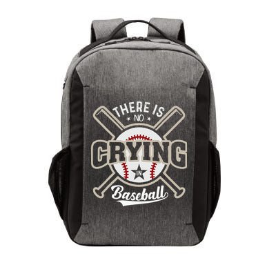 There Is No Crying In Baseball Vector Backpack
