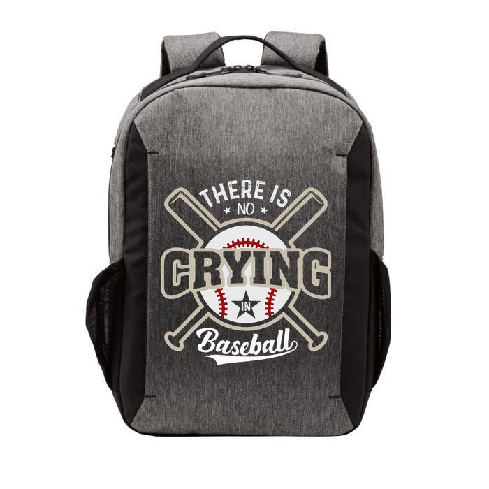There Is No Crying In Baseball Vector Backpack