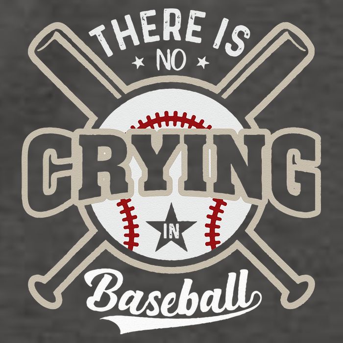 There Is No Crying In Baseball Vector Backpack