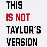This Is Not Taylor Version Mousepad