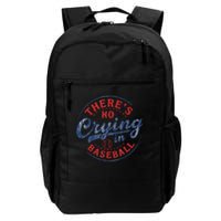 There Is No Crying In Baseball Funny Game Day Baseball Mom  Backpack