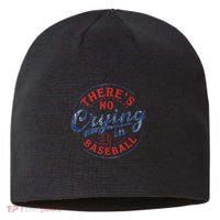 There Is No Crying In Baseball Funny Game Day Baseball Mom  Sustainable Beanie