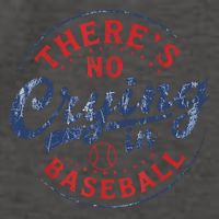 There Is No Crying In Baseball Funny Game Day Baseball Mom  Vector Backpack