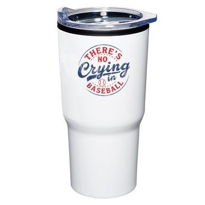 There Is No Crying In Baseball Funny Game Day Baseball Mom  Tumbler