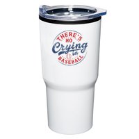 There Is No Crying In Baseball Funny Game Day Baseball Mom  Tumbler