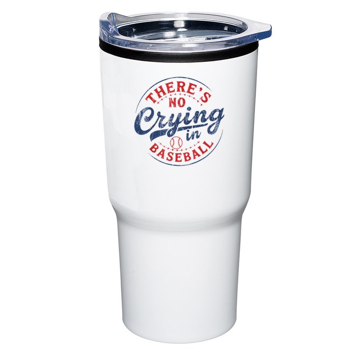 There Is No Crying In Baseball Funny Game Day Baseball Mom  Tumbler