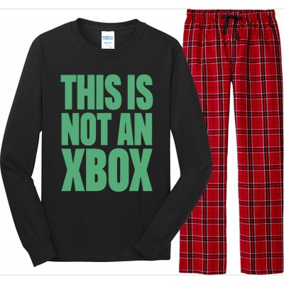 This Is Not An Xbox Long Sleeve Pajama Set