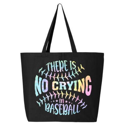 There Is No Crying In Baseball Tie Dye 25L Jumbo Tote