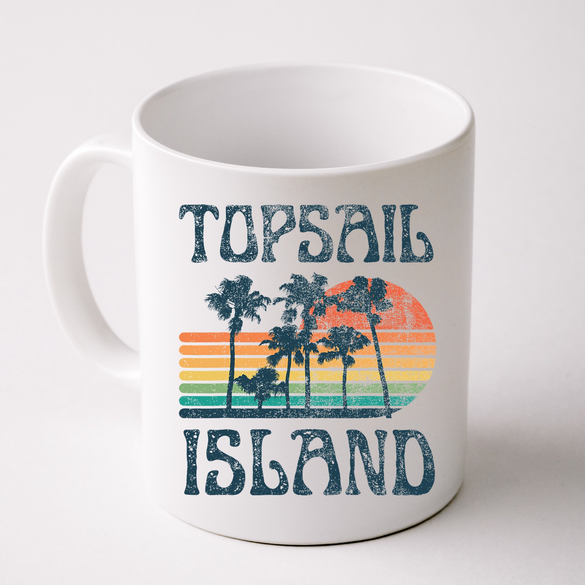 Topsail Island North Carolina Beach Summer Vacation Vintage Mug