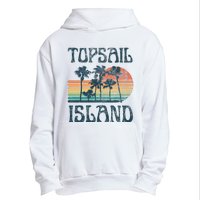 Topsail Island North Carolina Beach Summer Vacation Vintage Urban Pullover Hoodie