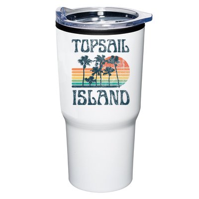 Topsail Island North Carolina Beach Summer Vacation Vintage Tumbler