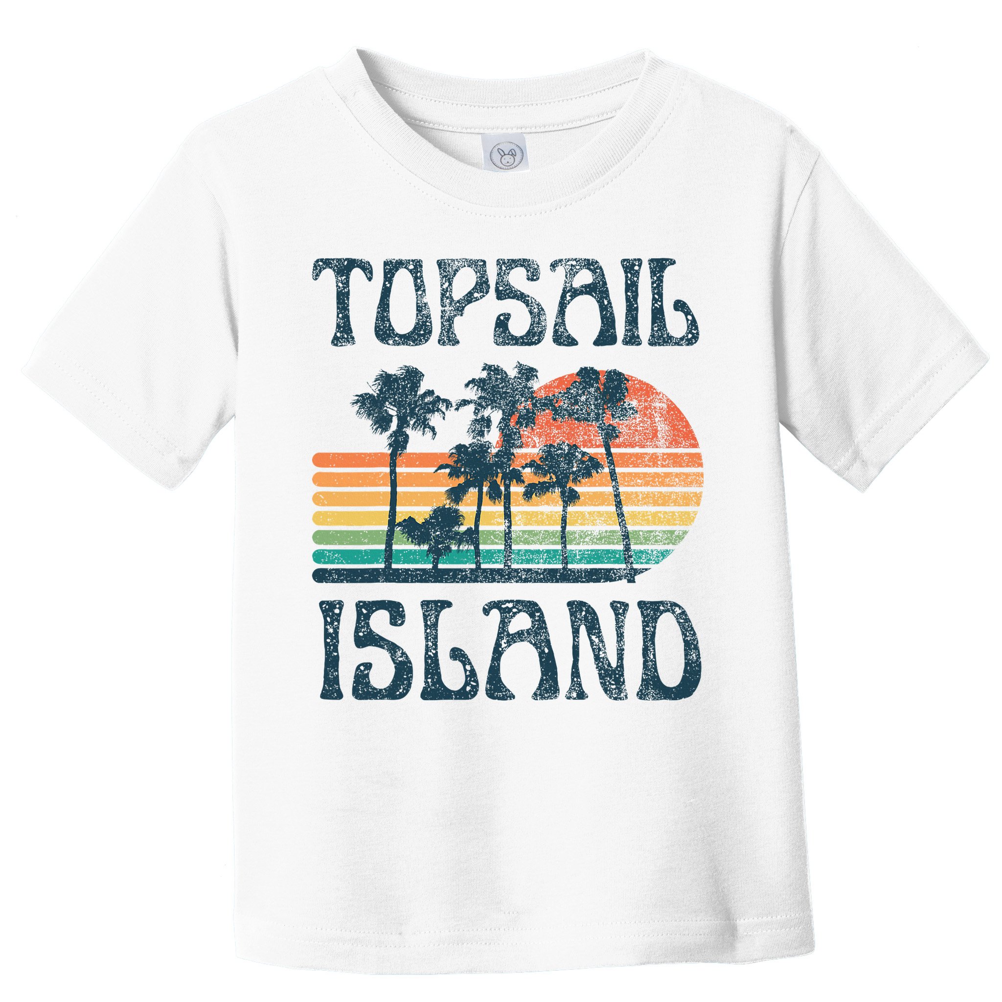 Topsail Island North Carolina Beach Summer Vacation Vintage Toddler T-Shirt