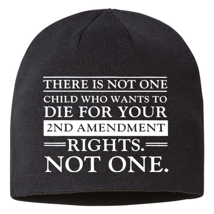 There Is Not One Child Who Wants To Die For Your 2nd Sustainable Beanie