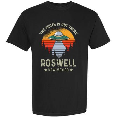 Truth Is Out There Roswell New Mexico Alien Abduction Ufo Garment-Dyed Heavyweight T-Shirt