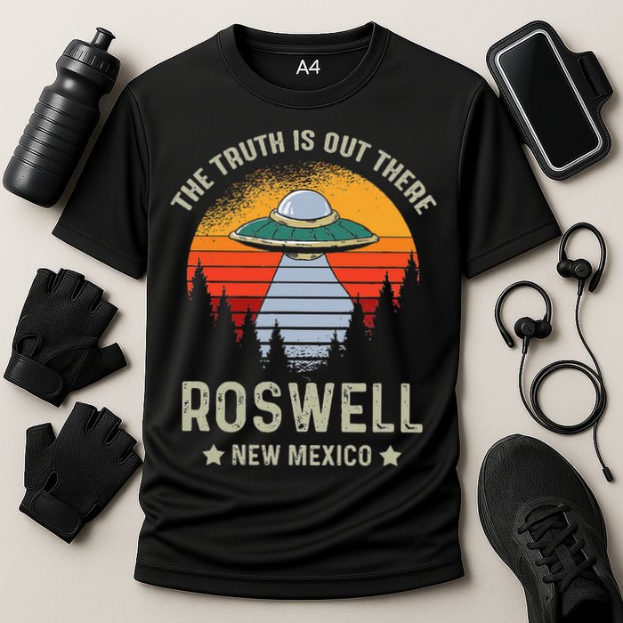 Truth Is Out There Roswell New Mexico Alien Abduction Ufo Performance Shirt