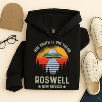 Truth Is Out There Roswell New Mexico Alien Abduction Ufo Hoodie