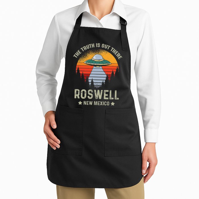 Truth Is Out There Roswell New Mexico Alien Abduction Ufo Apron