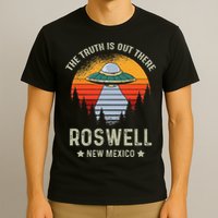 Truth Is Out There Roswell New Mexico Alien Abduction Ufo T-Shirt