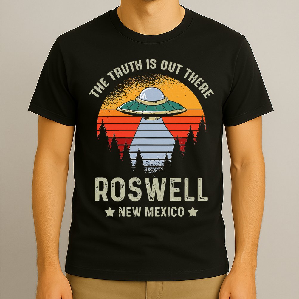 Truth Is Out There Roswell New Mexico Alien Abduction Ufo T-Shirt