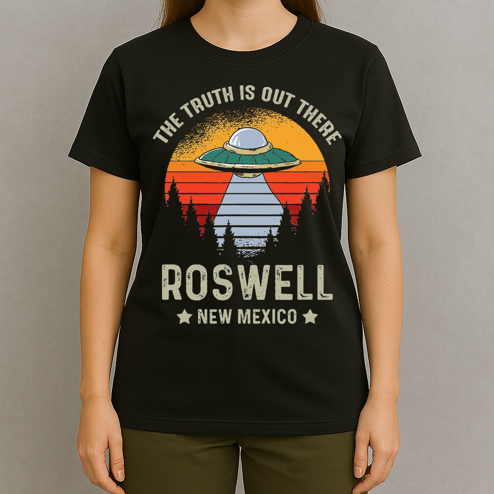 Truth Is Out There Roswell New Mexico Alien Abduction Ufo T-Shirt
