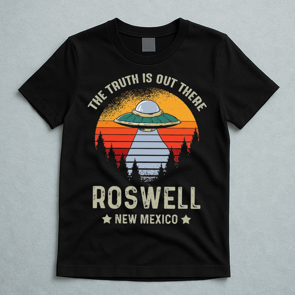 Truth Is Out There Roswell New Mexico Alien Abduction Ufo T-Shirt