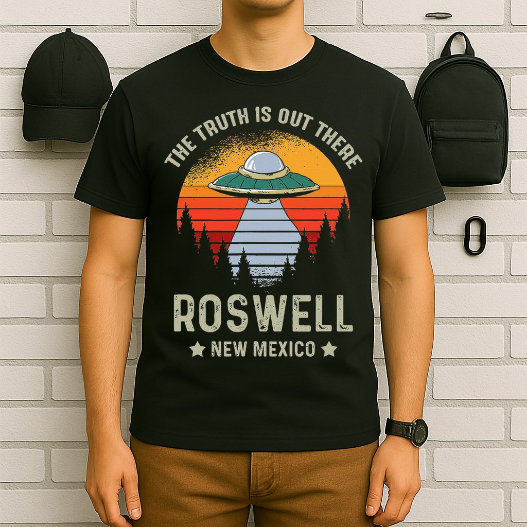 Truth Is Out There Roswell New Mexico Alien Abduction Ufo T-Shirt