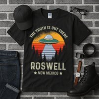 Truth Is Out There Roswell New Mexico Alien Abduction Ufo Tall T-Shirt