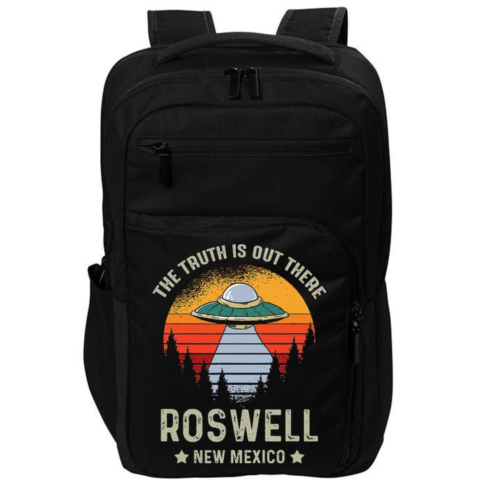Truth Is Out There Roswell New Mexico Alien Abduction Ufo Impact Tech Backpack