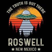Truth Is Out There Roswell New Mexico Alien Abduction Ufo Bucket Hat