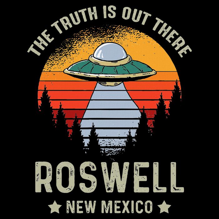 Truth Is Out There Roswell New Mexico Alien Abduction Ufo Bucket Hat