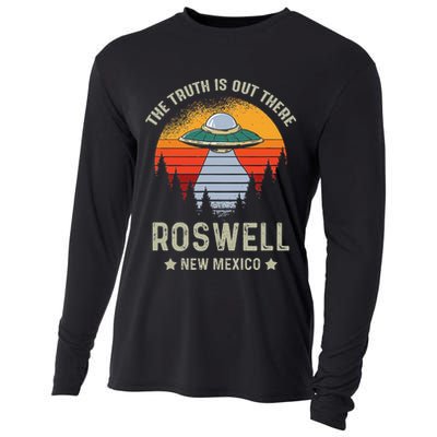 Truth Is Out There Roswell New Mexico Alien Abduction Ufo Cooling Performance Long Sleeve Crew