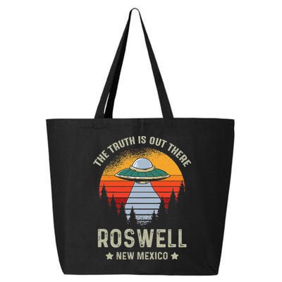 Truth Is Out There Roswell New Mexico Alien Abduction Ufo 25L Jumbo Tote