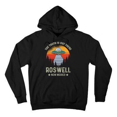 Truth Is Out There Roswell New Mexico Alien Abduction Ufo Tall Hoodie